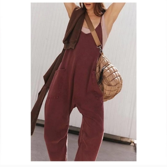 Free People Hot Shot Sour Cherry NWOT - Picture 2 of 5